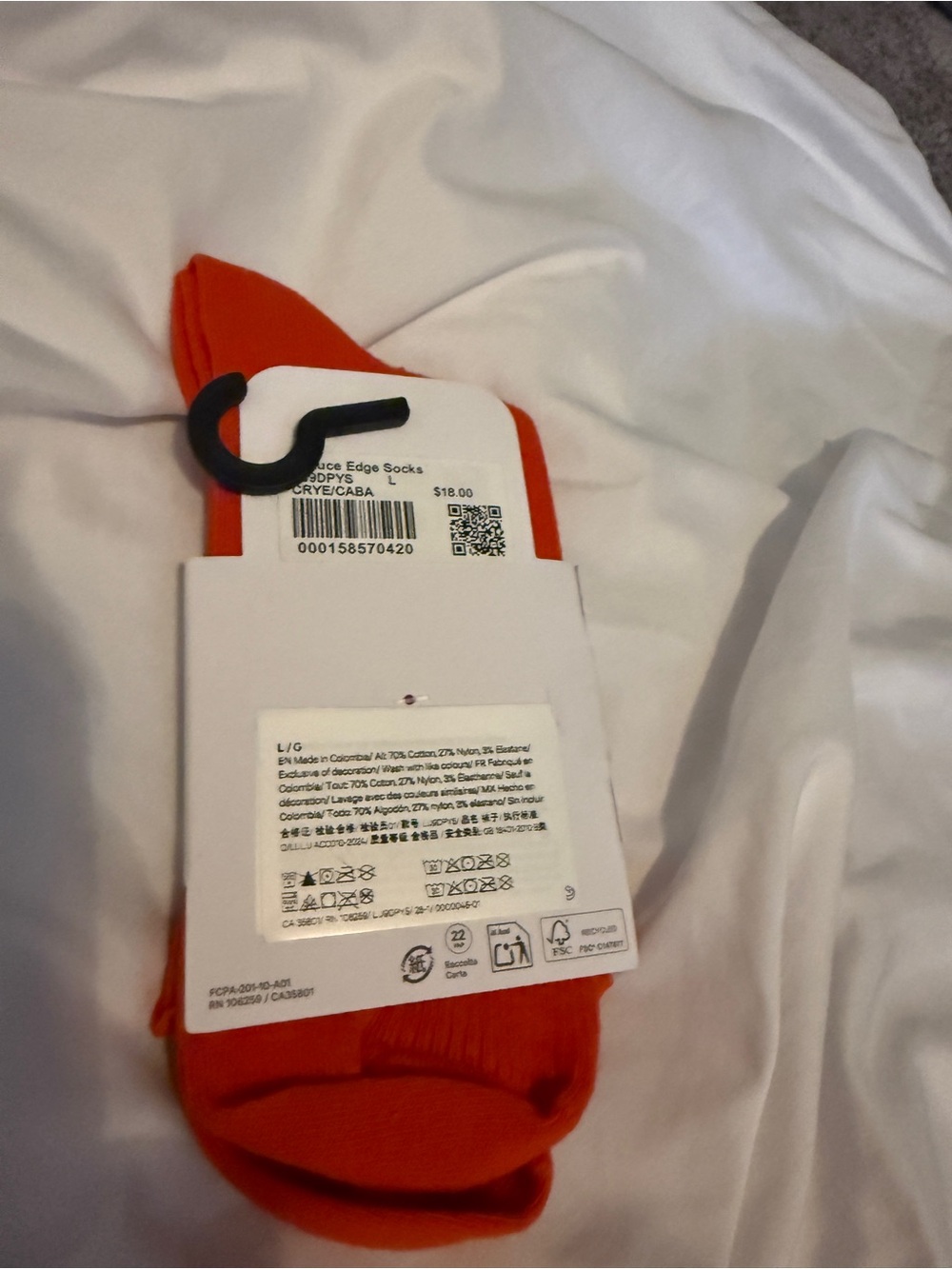 Lululemon socks - Picture 2 of 3